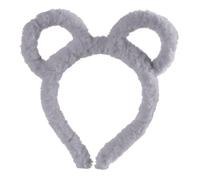 Bear Ear Shape Hair Hoop Bear Ear Plush Headbands for Women Halloween Party Cosplay Adding a Funny Touch Women Hairband