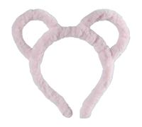 Bear Ear Shape Hair Hoop Bear Ear Plush Headbands for Women Halloween Party Cosplay Adding a Funny Touch Women Hairband