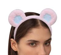 Bear Ears Care Headband | Plush Headband Makeup | Costume Adult Accessories Animal Ears Costume Headband For Celebration, Cosplay