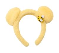 Bear Ears Headband - 8 Inch Hair Accessory | Alloy Plush Comfort - Cute and soft bear ears headband for women friends, ergonomic design ideal for festivals, outdoor activities, camping travel
