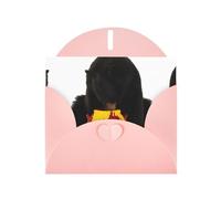 Bear Eats Honey Pink prints Greeting Cards 6x4-inch with Envelope | Perfect for writing greetings and thank-you notes