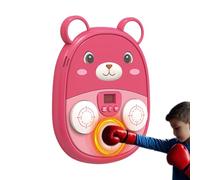 Bear Electronic Boxing Pad - 644g Lightweight ABS Material, Rechargeable Rhythm Game, Sport Fitness Device | Family Interaction Stress Relief Body Building Cardio Agility Practice Bedroom Living Room