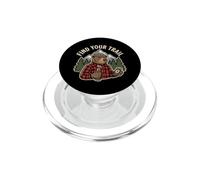 Bear Explorer: Find Your Trail Adventure Outdoor PopSockets PopGrip for MagSafe