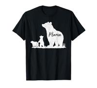 Bear Family Matching Funny Mom Mama Bear Mother's Day T-Shirt