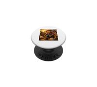 Bear Farmer Dad Funny Farm Lover Shirt PopSockets Adhesive PopGrip