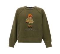 Bear Fleece Sweatshirt - male - Polo Ralph Lauren - Sweatshirts - Green - M - Sweatshirts & Hoodies M