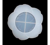 Bear for Shell Flower Dish Mold Epoxy Resin Molds Glossy Silicone for Agate Coasters Tray Cup Mats Kit Flowers