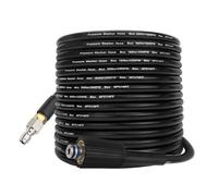 BEAR FORCE Replacement Hose for Pressure Washers, 10m x 180 Bar, Black, Plastic, Thermoplastic Body, 2 Ports, BSPT & Quick-Connect Coupler, Compatible with Lavor Super Wash 160