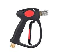 Bear Force Replacement Short Pressure Washer Swivel Gun MV925 with M22 Inlet-14mm & Water Handle with 1/4” Quick Connector Coupler Up to 310Bar, Spray Gun Compatible with Foam Cannon, Gun Lance