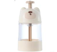 Bear Form Salt Dispenser with Handle and Clear Body to Support Visual Salt Management During Meal Prep (B)