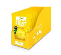 BEAR Fruit Dried Pineapple Packs - Gently Baked Fruit - Healthy - Vegan - 14 x 35g