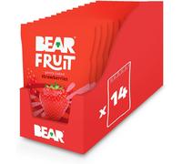 Bear Fruit Dried Strawberries 14x35g 14 Bags
