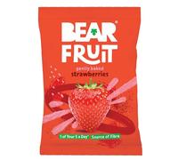 BEAR Fruit Dried Strawberry Pack - Gently Baked Fruit - Healthy - Vegan - 35 g