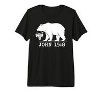 Bear Fruit John 15:8 Christian Faith Vine Premium T-Shirt