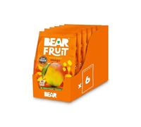 BEAR Fruit Mango - Sharing Pack - Gently Baked Fruit - Healthy - Vegan - 6 x 100g