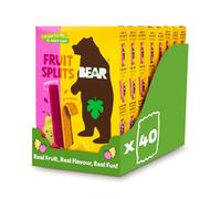 Bear Fruit Splits Multipack - Pineapple & Raspberry 5x20g (Pack 8)
