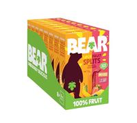 BEAR Fruit Splits Sour Berry & Mango (Pack of 40) - 100% Fruit, No Added Sugar, Ideal lunchbox snack for kids or On-the-Go