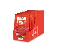 BEAR Fruit Strawberry - Sharing Pack - Gently Baked Fruit - Healthy - Vegan - 8 x 90g