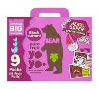 Bear Fruit Yoyos Blackcurrant Family Pack 9 x 20g