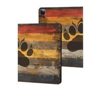 Bear Gay Pride Flag Case Compatible for iPad Pro 2020/2021/2022 (12.9in) Tablet Cases Stand Protective Cover with Sleep/Wake