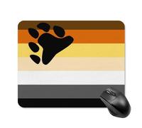 Bear Gay Proud Flag Mouse Mat Pad Small Gaming Mousepad Desktop Mousemat 20 * 25cm
