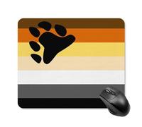 Bear Gay Proud Flag Mouse Mat Pad Small Gaming Mousepad Desktop Mousemat 25 * 30cm