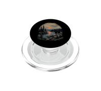 Bear Great Lakes Forest Wilderness Lake PopSockets PopGrip for MagSafe