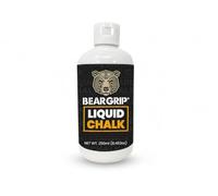 BEAR GRIP Liquid Chalk - Grip Support Sports Chalk for Gym Workouts | Sweat-free bottled liquid chalk for weightlifting, powerlifting, rock climbing and bodybuilding grip support