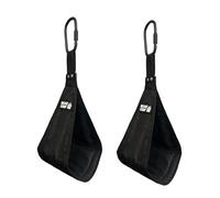 BEAR GRIP - Premium AB Sling Straps, Abdominal Training Workout Equipment (Black)
