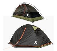 Bear Grylls 1 Person Hiking & Backpacking Tent - 3 Season Ultralight, Waterproof Tent for Camping with Rain Fly and Footprint - - Black