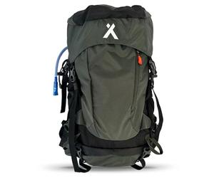 Bear Grylls 45L Hiking Hydration Backpack, Day Pack With 2L Water Bladder, Lightweight and Perfect for Camping, Running, Cycling, Mountain Biking, Skiing, Snowboarding For Men and Women - Black