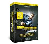 Bear Grylls Born Survivor EXTREME WILDERNESS 12 DVD box set