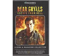 Bear Grylls - Escape From Hell (4 DVD's & Magazine Collection)