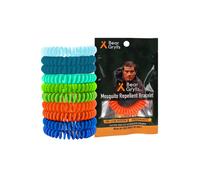 Bear Grylls Mosquito Repellent Bracelets ? Natural Essential Oils | Family Pack (10?Pack) | Child?Friendly | Non?Toxic | Reusable Outdoor Wristbands |