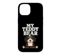 Bear Has Paws Bernese Mountain Dog Case for iPhone 14
