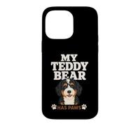 Bear Has Paws Bernese Mountain Dog Case for iPhone 14 Pro Max