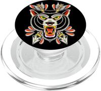 Bear Head | Arrows Traditional Tattoo Flash PopSockets PopGrip for MagSafe