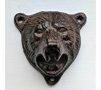 Bear Head Wall Mounted Cast Iron Bottle Opener