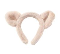 Bear Headband | Fuzzy Cute Bear Ears Beauty Headband,Hair Accessories, Non Slip Face Wash Headband for Women Girls Skincare