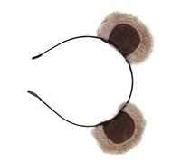 Bear Headband - PVC Fabric Animal Accessory, Plush Cosplay with Bear Ears, Adjustable Head Shapes for Adjusting Practical Entertainment | Teens Teens Special Occa