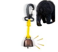 Bear Hiking Bells - Wildlife Warning Bell Powerful Safety Chime Metal Ring with Adjustable Strap | Outdoor Trekking Protection for Hikers, The