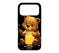 Bear Honey Jar Grizzly Kawaii Case for iPhone 17 Pro Max
