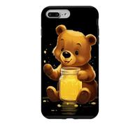 Bear Honey Jar Grizzly Kawaii Case for iPhone 7 Plus/8 Plus