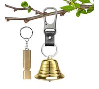 Bear Horn for Hiking - Portable Strong Self Defense Warning Outdoor Camping Alarm Bear Bell Whistle for Protection Warning Men Women Hiking