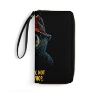 Bear If Not You Smokey Who Womens Long Wallet Wristlet Clutch Purse