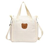 Bear Inspires Diaper Bag with Ample Space Watertight Baby Bag Nursery Essential Storage Bag Easy Carry for New Parents