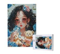 Bear Jigsaw Puzzles for Adults 500, Comics Large Wooden Puzzles for Adults, Funny/Difficult/Impossible/Challenging Decompression Games, As a Birthday for Women and Men 2T-1374