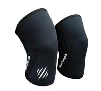 Bear KompleX Compression Knee Sleeves, Fitness & Support for Workouts & Running. Sold in Pairs-Cross-fit Training, Weightlifting, Wrestling, Squats & Gym Use. 5mm&7mm Thick, Multicolor Options