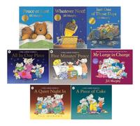 Bear & Large Family Collection by Jill Murphy: Five Minutes Peace, Mr Large in Charge, Whatever Next, Peace at Last & More - Classic Illustrated Picture Books (8-Book Set)