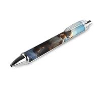 Bear Mama Wild Anima Retractable Ballpoint Pen Black Ink Ball Point Pen Work Pens 1 PCS